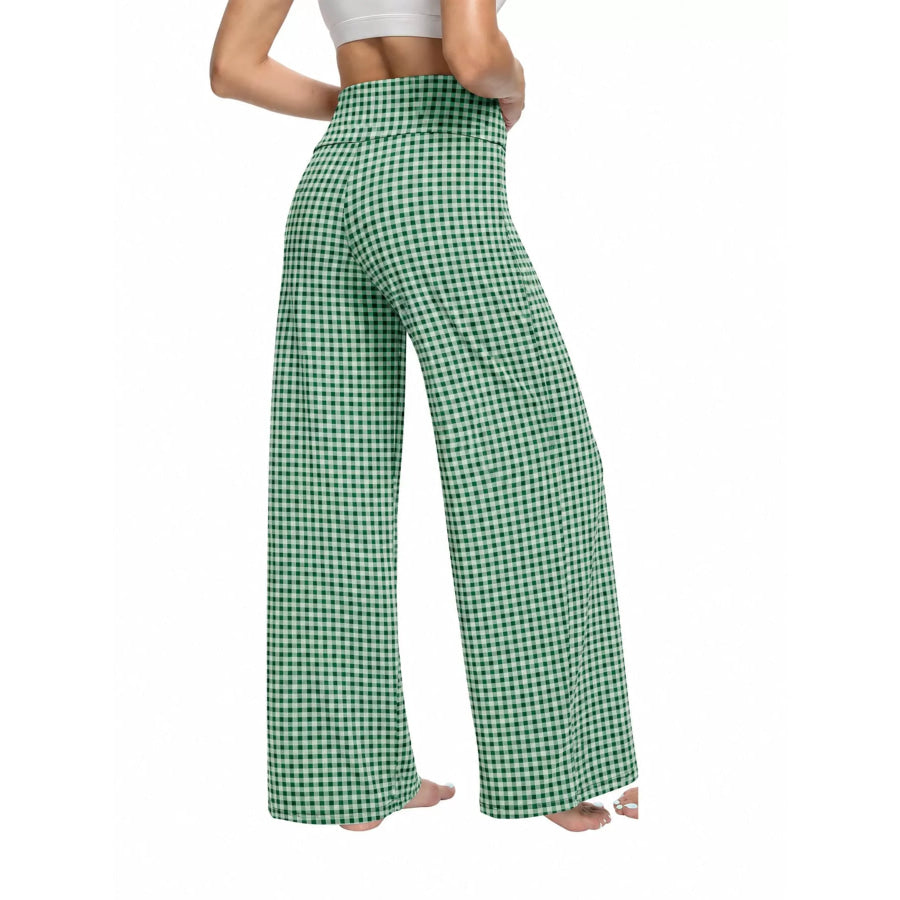 Drawstring Wide-Leg Pants Apparel and Accessories