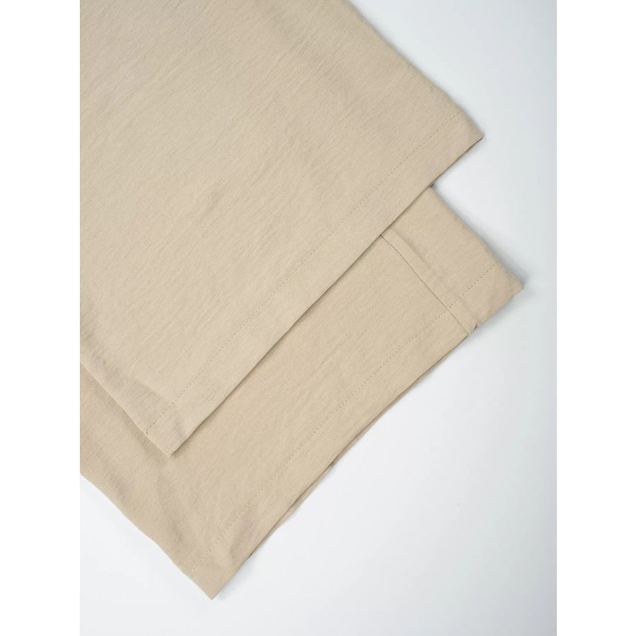 Drawstring Wide Leg Pants Apparel and Accessories