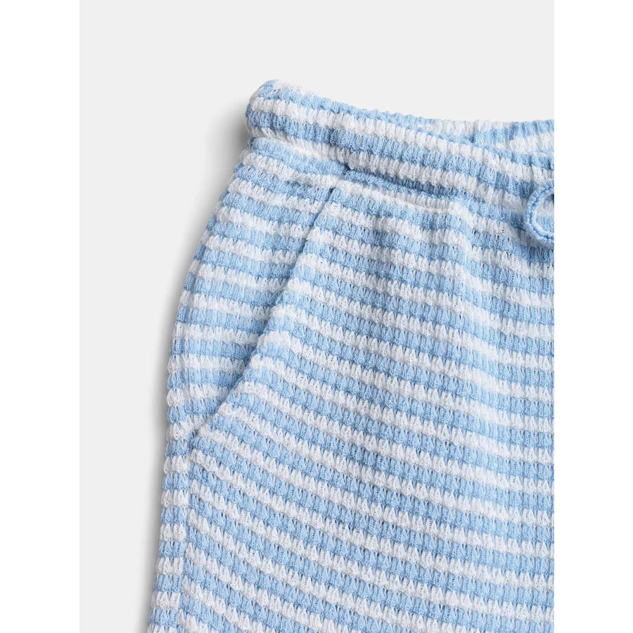 Drawstring Wide Leg Pants Apparel and Accessories