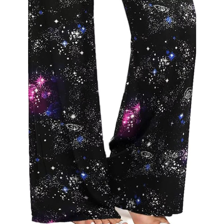 Drawstring Wide-Leg Pants Apparel and Accessories