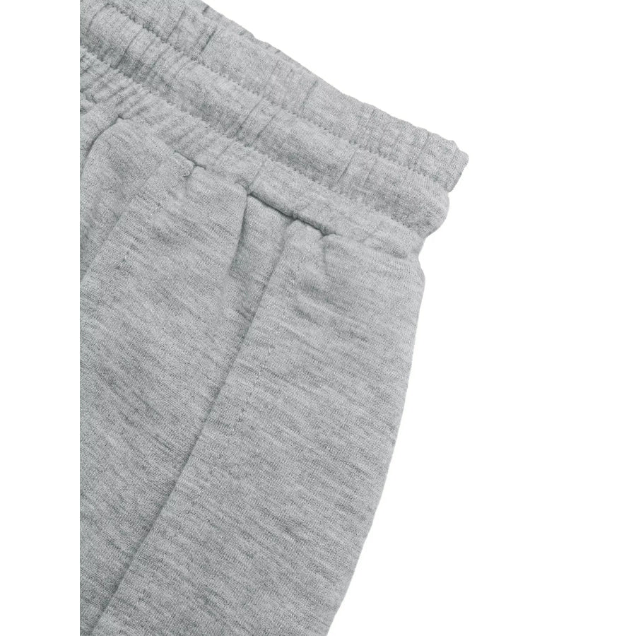 Drawstring Wide-Leg Sweatpants Apparel and Accessories