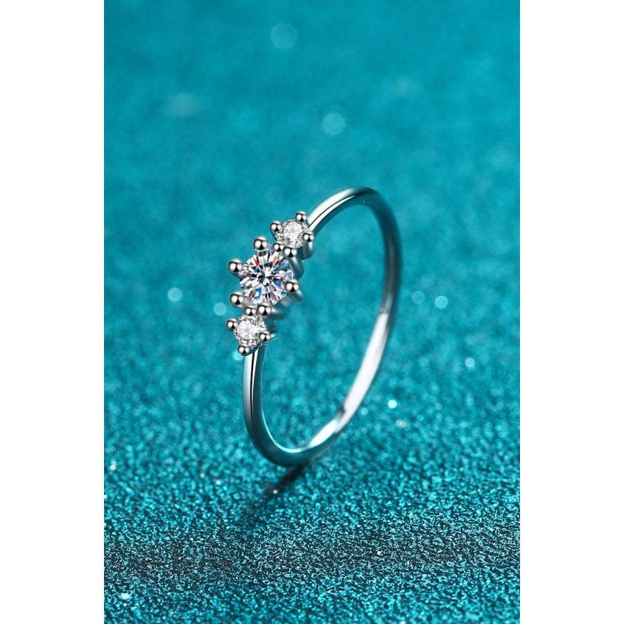 Dream Date Night Moissanite 925 Sterling Silver Ring