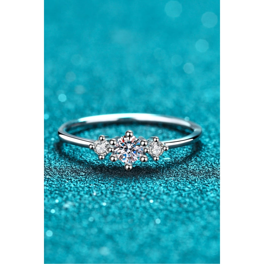 Dream Date Night Moissanite 925 Sterling Silver Ring