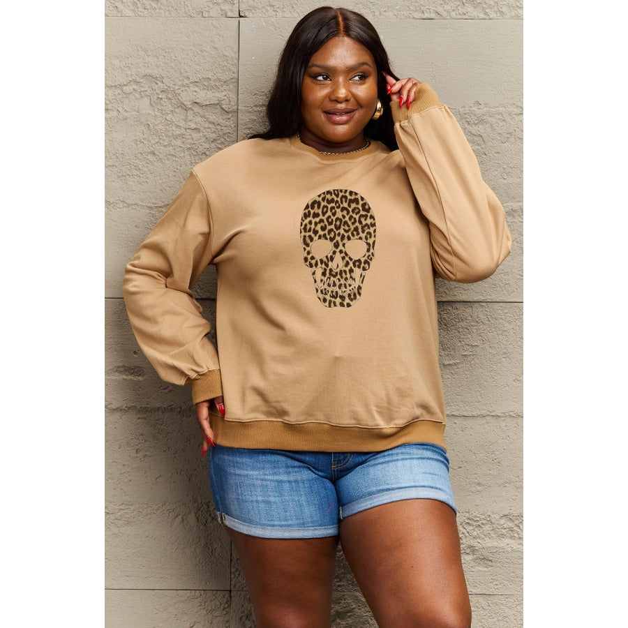 Drop Shoulder Graphic Sweatshirt