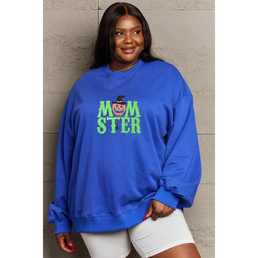 Drop Shoulder Graphic Sweatshirt