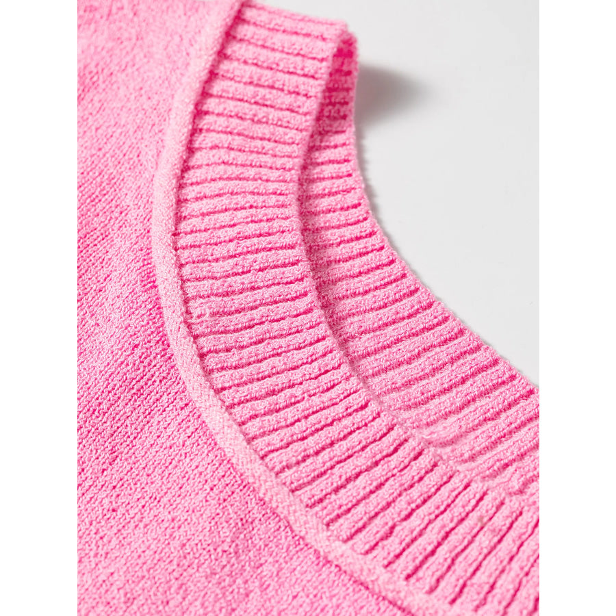 Drop Shoulder Round Neck Long Sleeve Backless Sweater Apparel and Accessories
