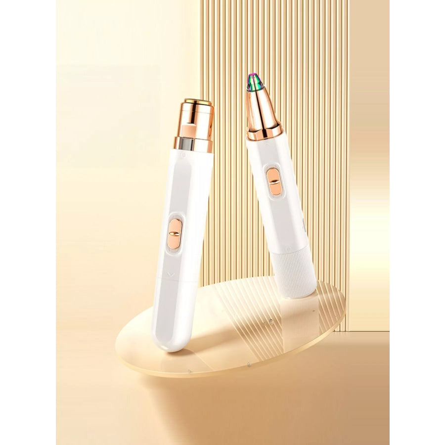 Dual-Head Painless Precision Hair Removal Pen White / One Size Apparel and Accessories