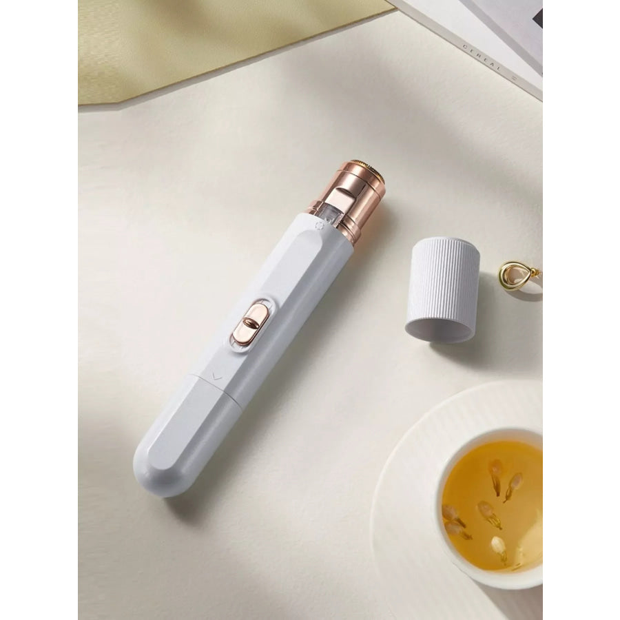 Dual-Head Painless Precision Hair Removal Pen White / One Size Apparel and Accessories