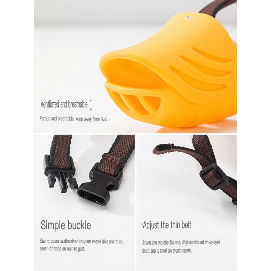 Duck-Billed Style Pet Muzzle Apparel and Accessories
