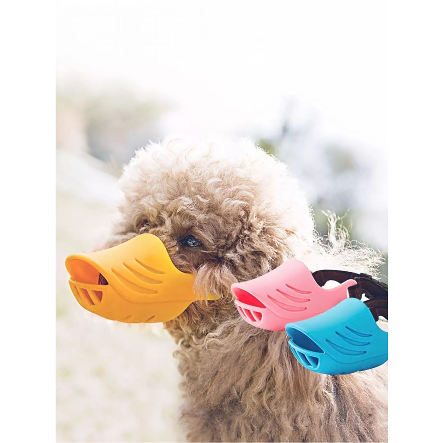 Duck-Billed Style Pet Muzzle Apparel and Accessories