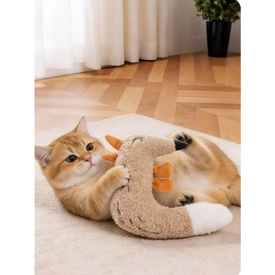 Duck & Fox Design Pet Plush Toys Fox / One Size Apparel and Accessories