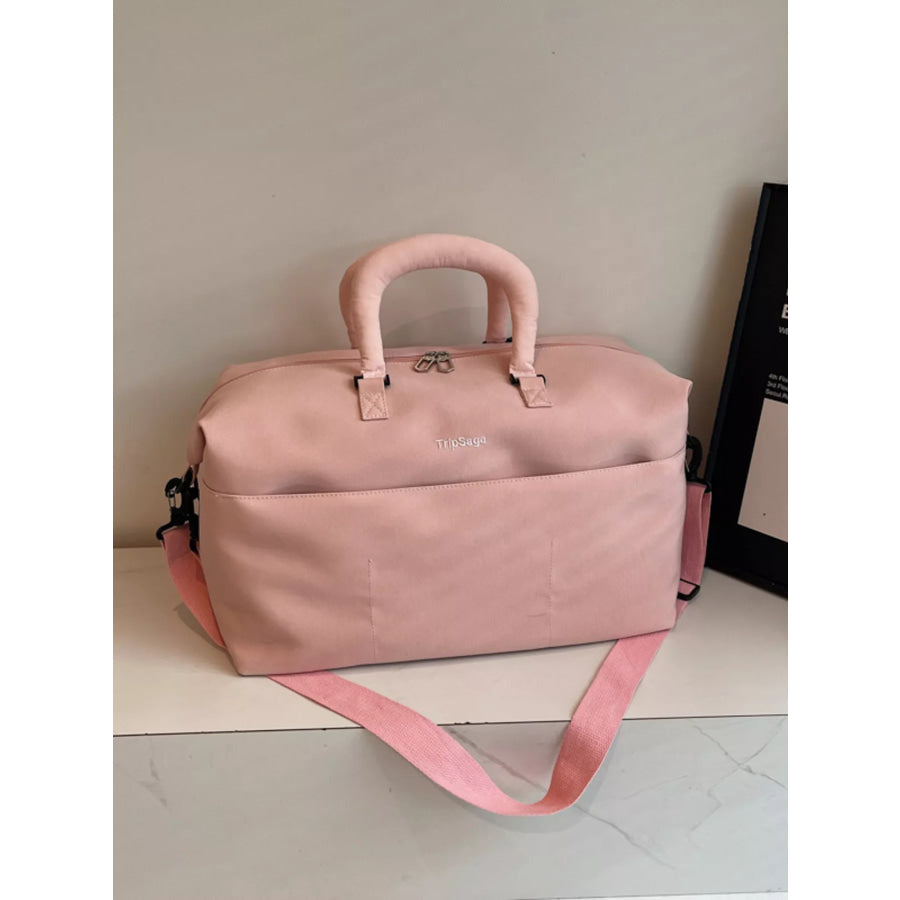 Duffel Bag with Padded Handles Pink / onesize Apparel and Accessories