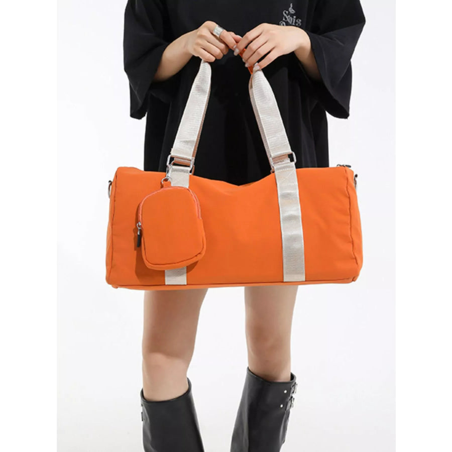 Duffle Bag with Detachable Pouch Apparel and Accessories