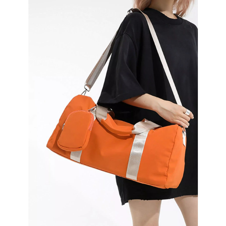 Duffle Bag with Detachable Pouch Apparel and Accessories