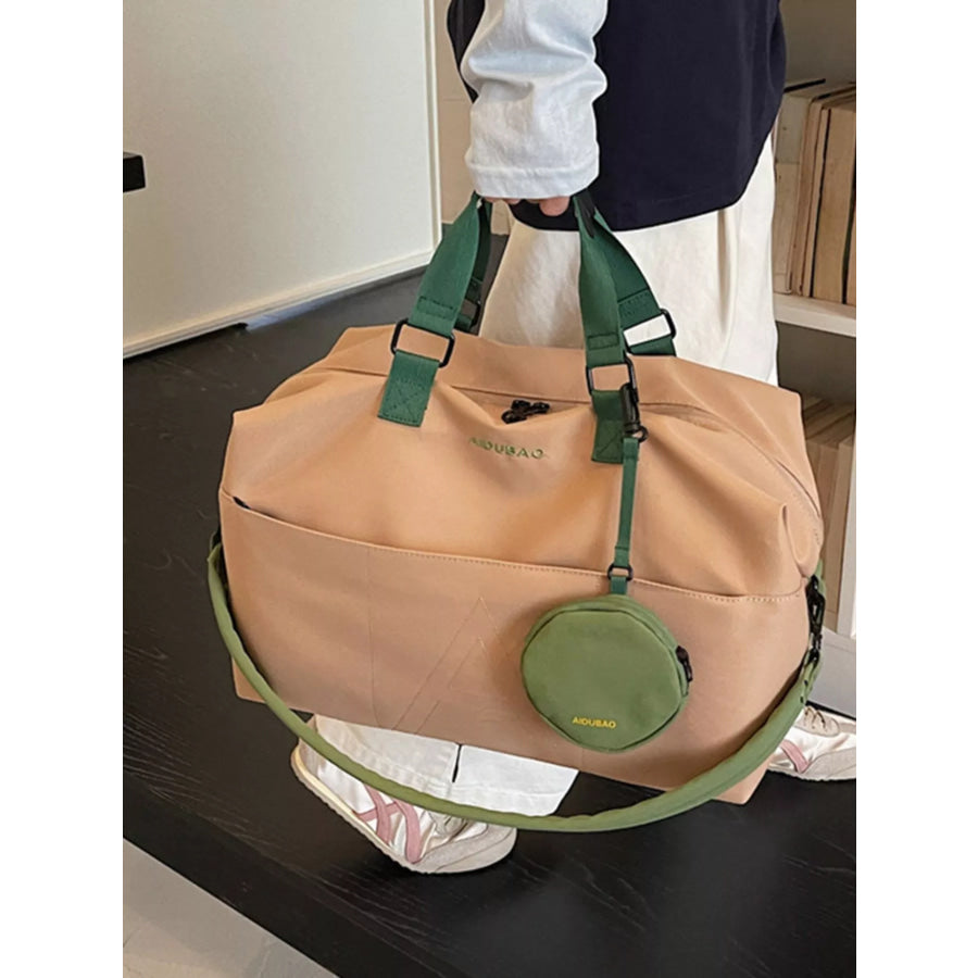 Duffle Bag with Detachable Pouch Apparel and Accessories