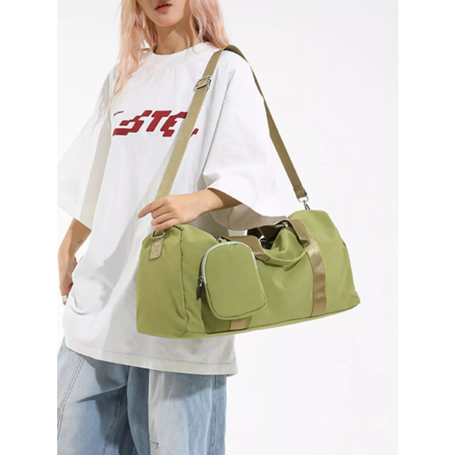 Duffle Bag with Detachable Pouch Apparel and Accessories