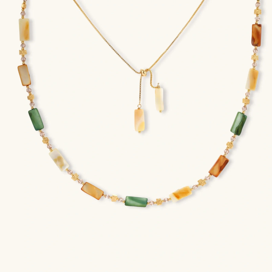 Earth Goddess Shell Necklace by Sandee Rain Boutique Necklaces
