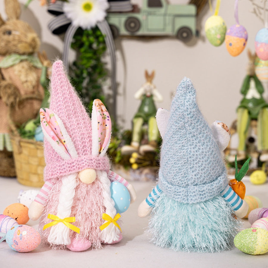 Easter Faceless Doll with Rabbit Ears Apparel and Accessories