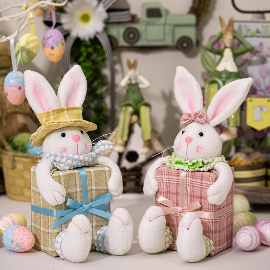 Easter Plaid Rabbit Doll Apparel and Accessories