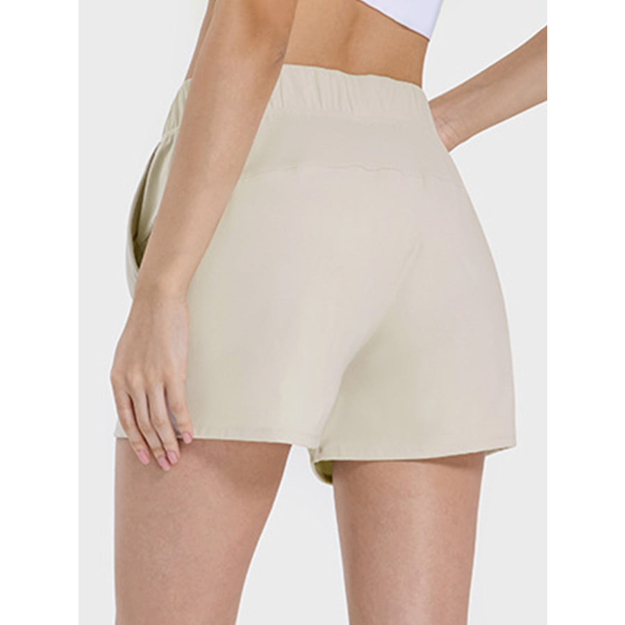 Elastic Waist Active Shorts Apparel and Accessories