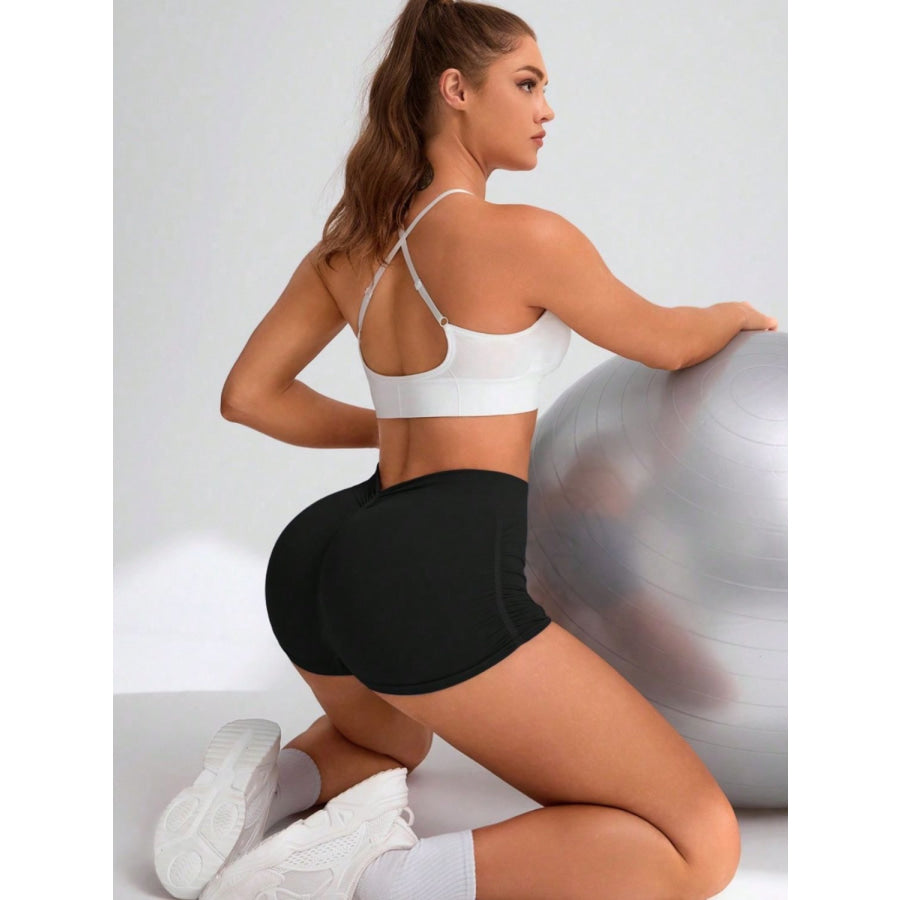 Elastic Waist Active Shorts Apparel and Accessories