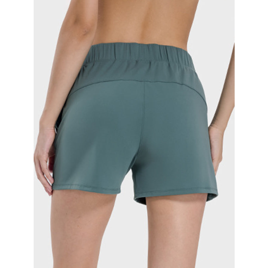 Elastic Waist Active Shorts Apparel and Accessories