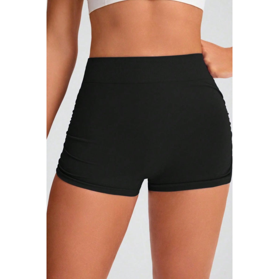 Elastic Waist Active Shorts Apparel and Accessories