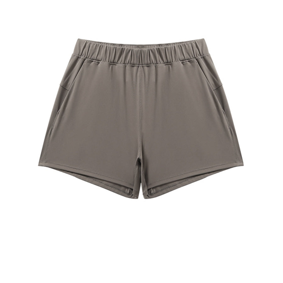 Elastic Waist Active Shorts Apparel and Accessories