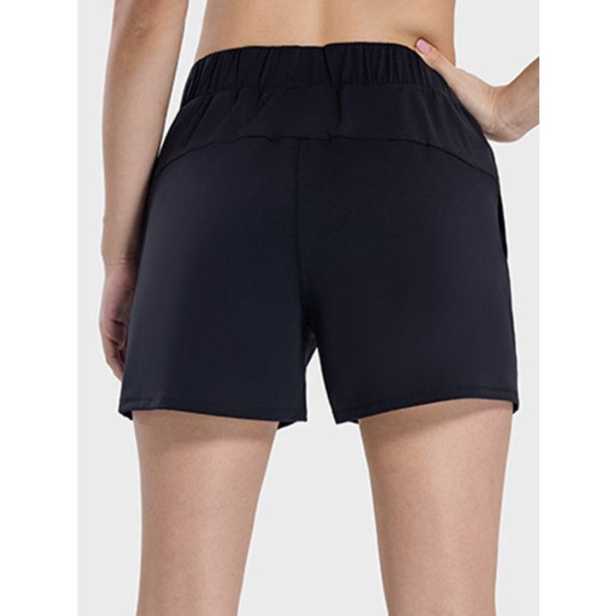 Elastic Waist Active Shorts Apparel and Accessories