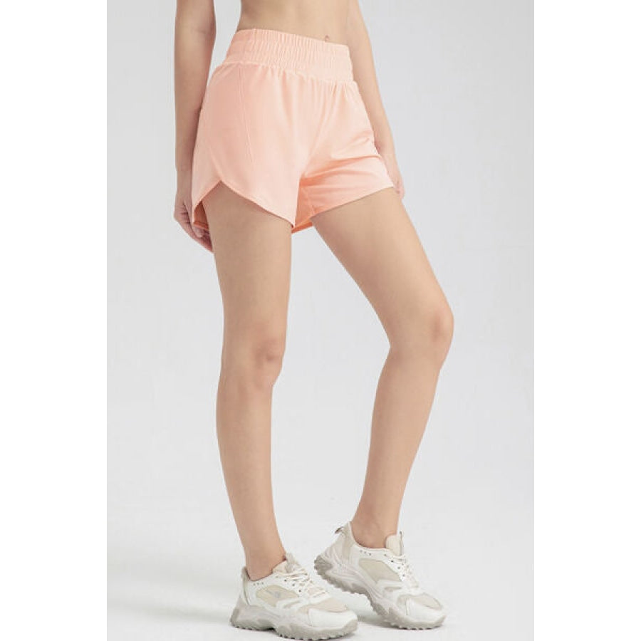 Elastic Waist Active Shorts Clothing