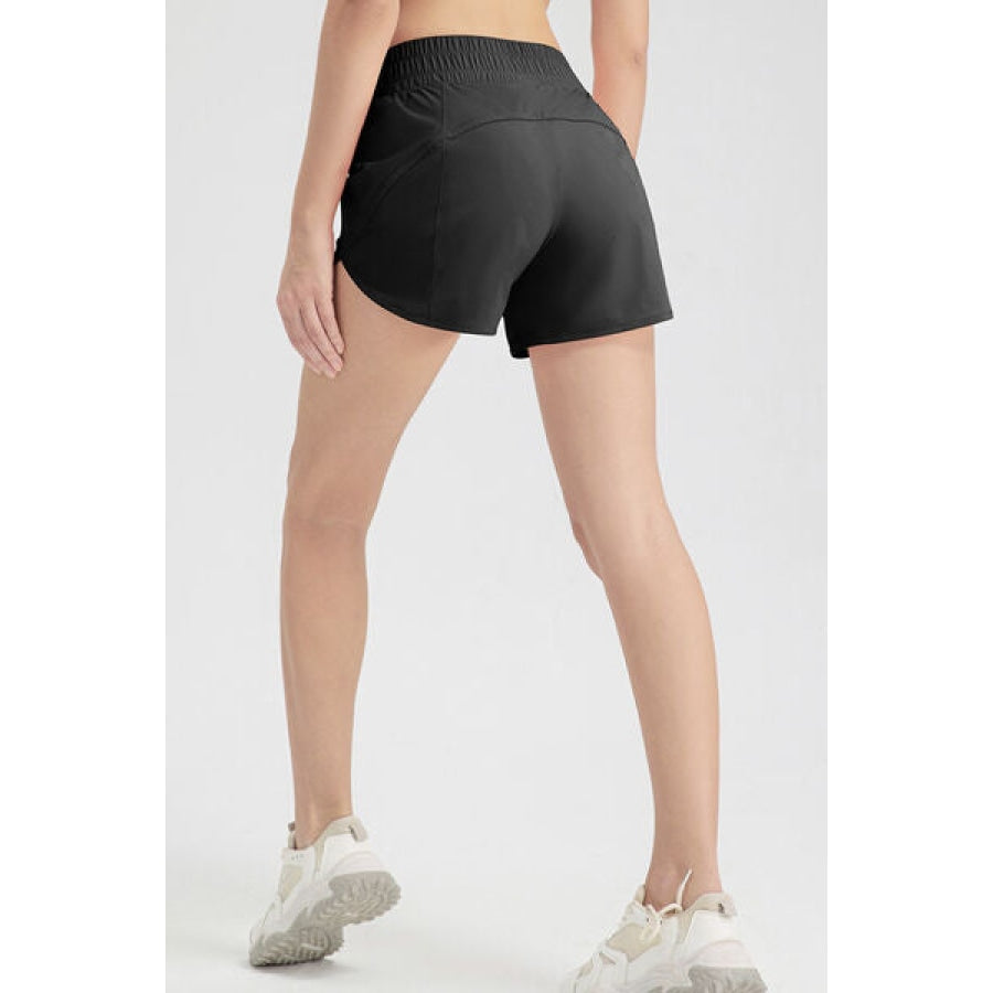 Elastic Waist Active Shorts Clothing