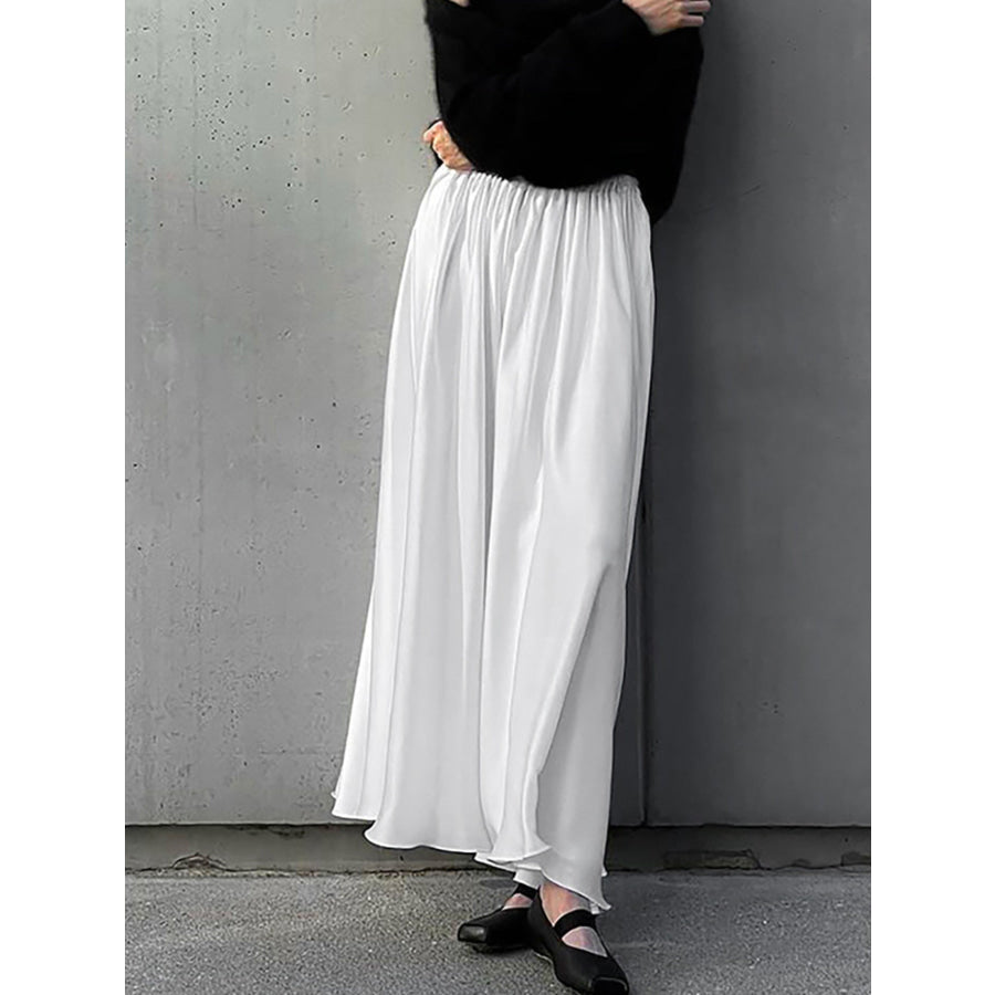 Elastic Waist Skirt Apparel and Accessories