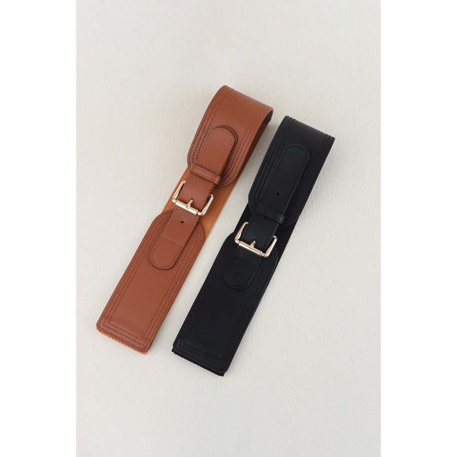 Elastic Wide PU Belt