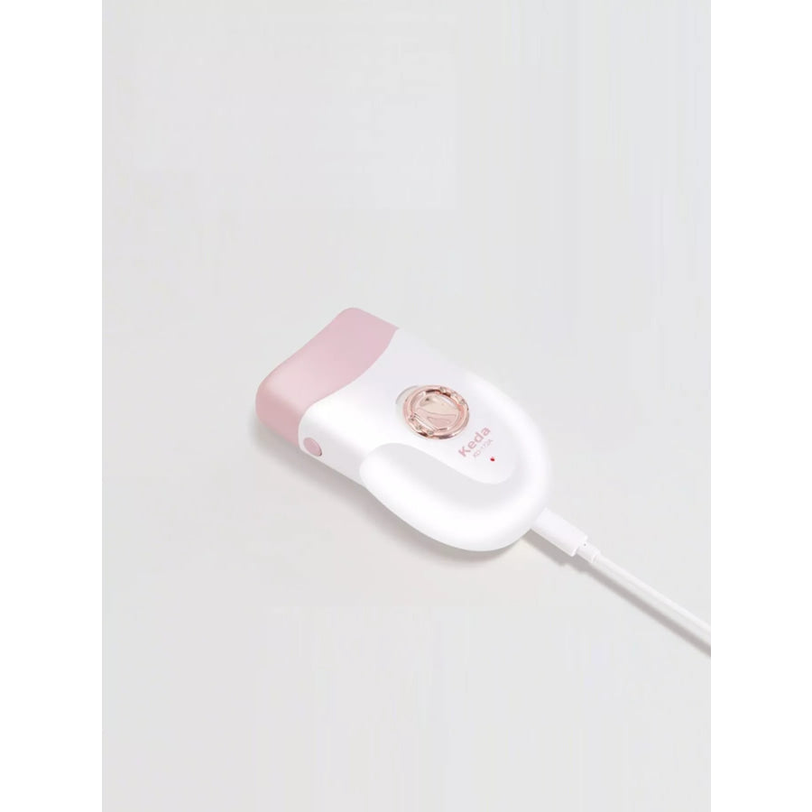 Electric Clip Wheel Portable Hair Remover White / One Size Apparel and Accessories