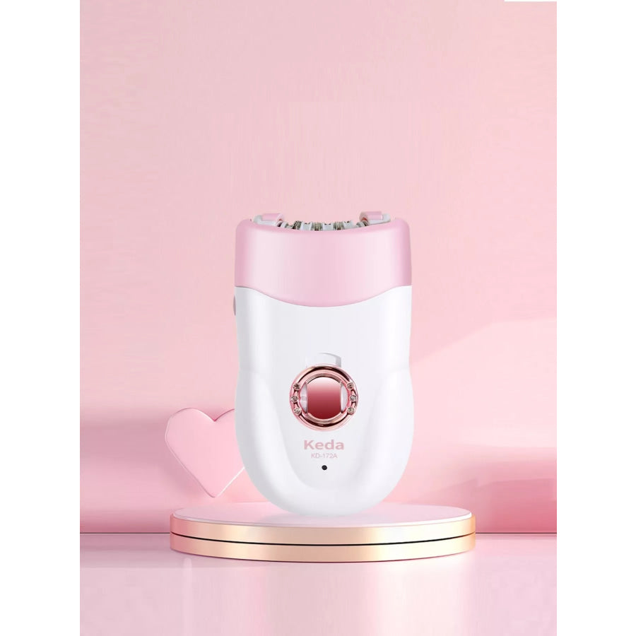 Electric Clip Wheel Portable Hair Remover White / One Size Apparel and Accessories