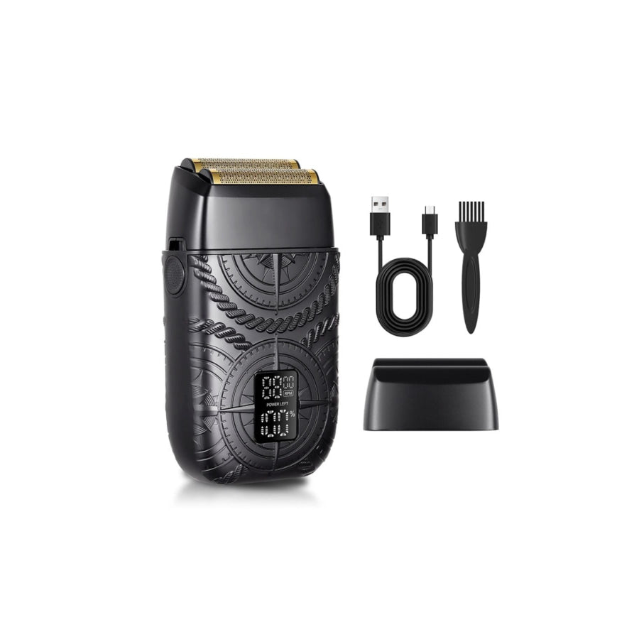 Electric Foil Shaver with LED Display Apparel and Accessories