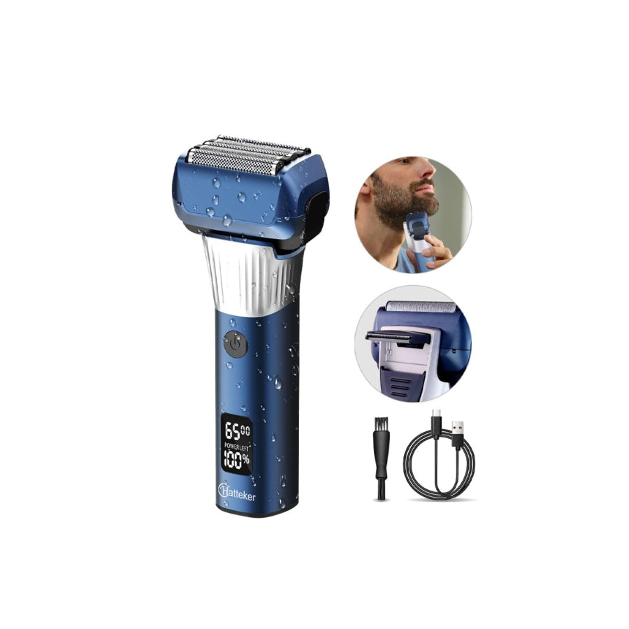 Electric Foil Shaver with LED Display Apparel and Accessories
