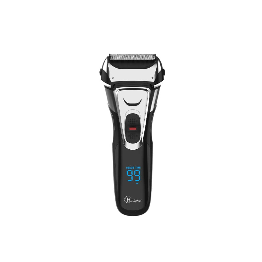 Electric Foil Shaver with LED Display Black / ONESIZE Apparel and Accessories