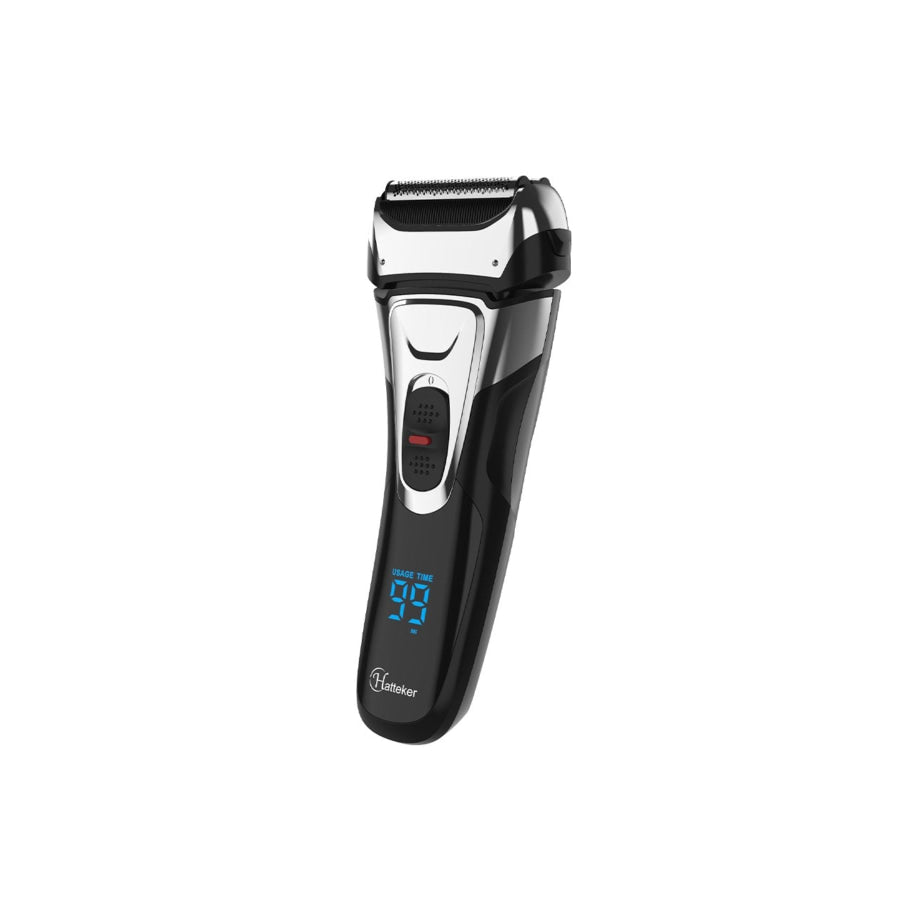 Electric Foil Shaver with LED Display Black / ONESIZE Apparel and Accessories