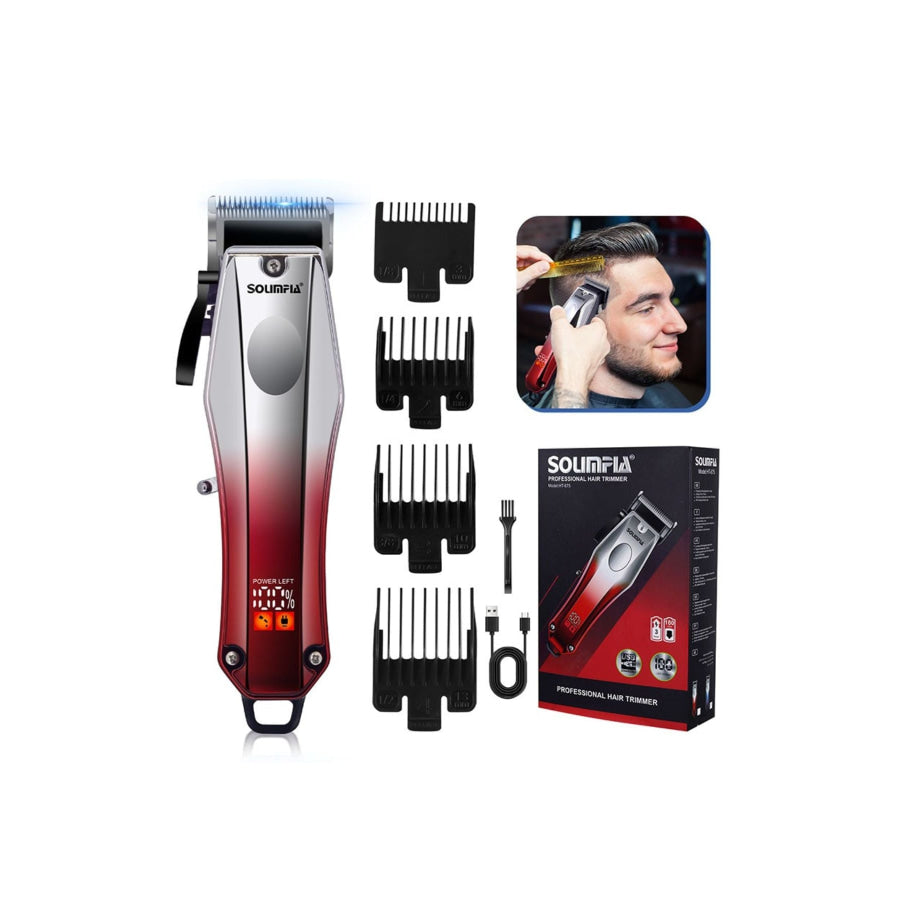 Electric Hair Clipper Red / ONESIZE Apparel and Accessories