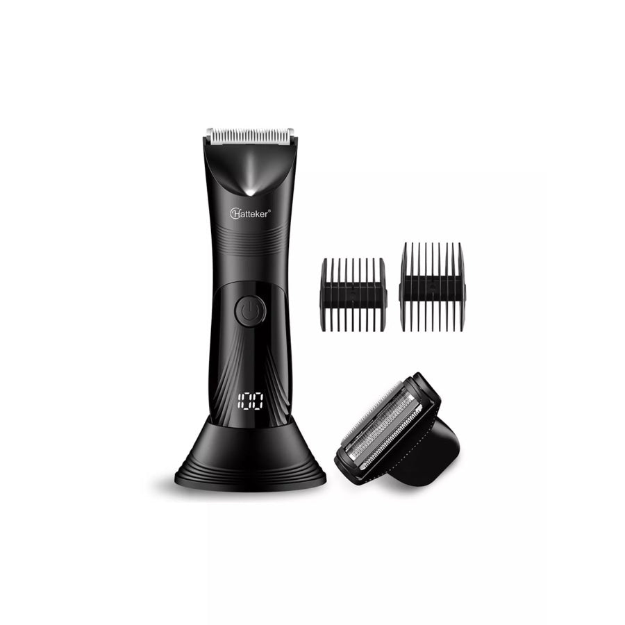Electric Hair Removal Epilator Black / One Size Apparel and Accessories