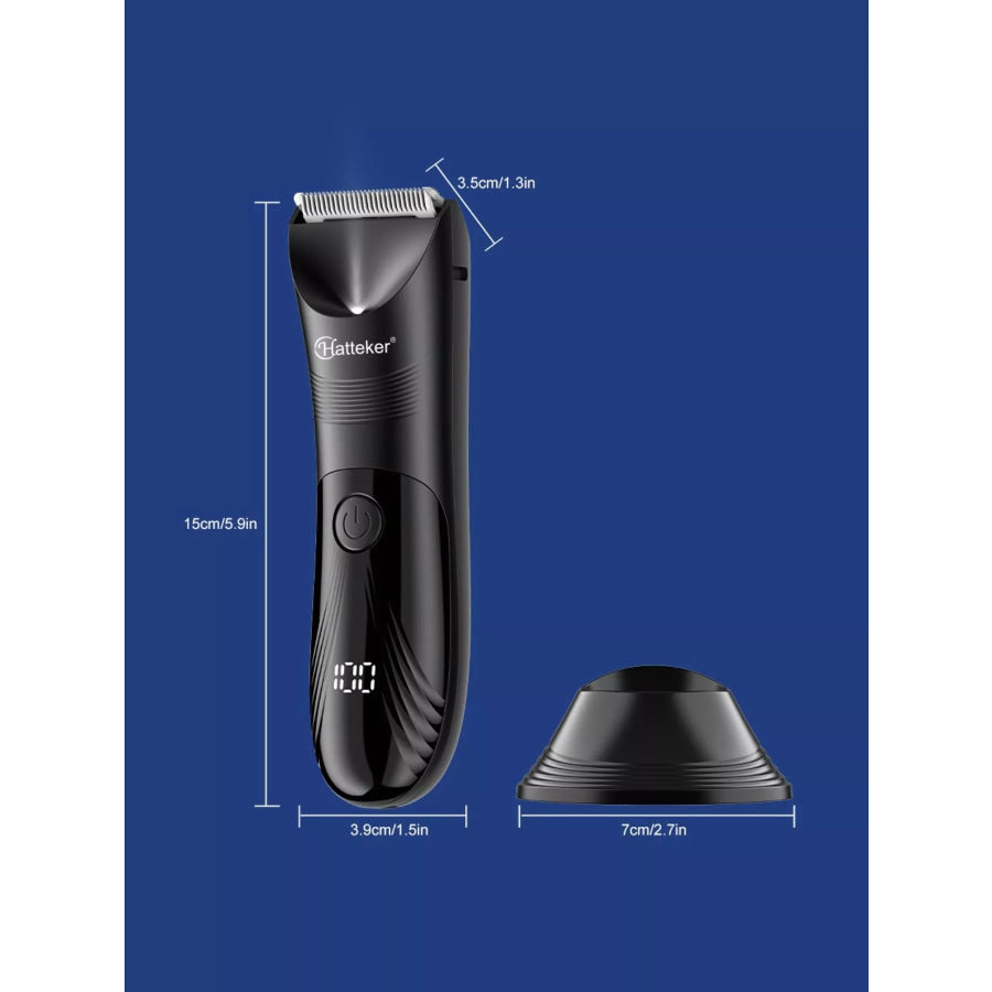 Electric Hair Removal Epilator Black / One Size Apparel and Accessories