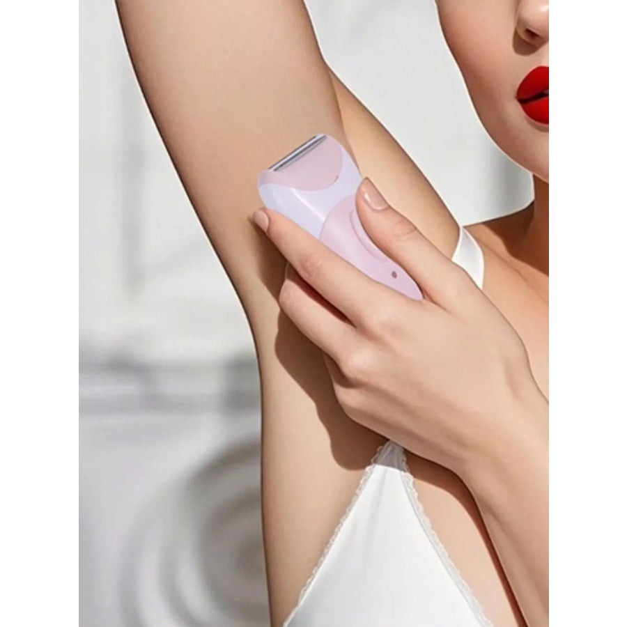 Electric Hair Removal Epilator Pink / One Size Apparel and Accessories