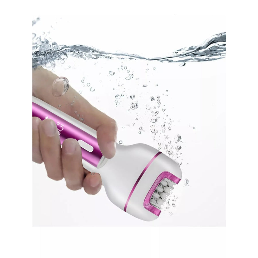 Electric Hair Removal Epilator Pink / One Size Apparel and Accessories