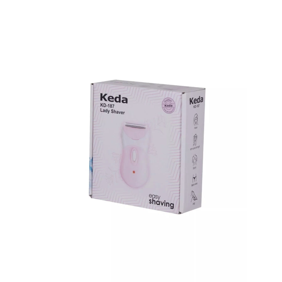 Electric Hair Removal Epilator Pink / One Size Apparel and Accessories