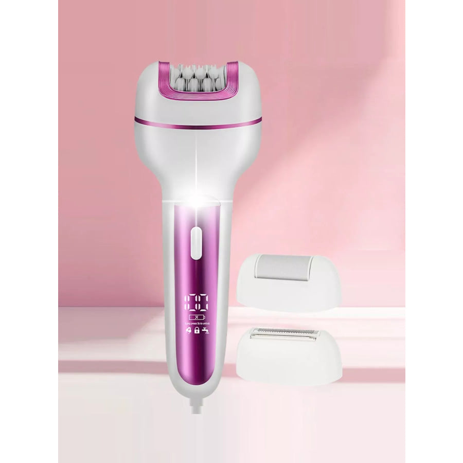 Electric Hair Removal Epilator Pink / One Size Apparel and Accessories