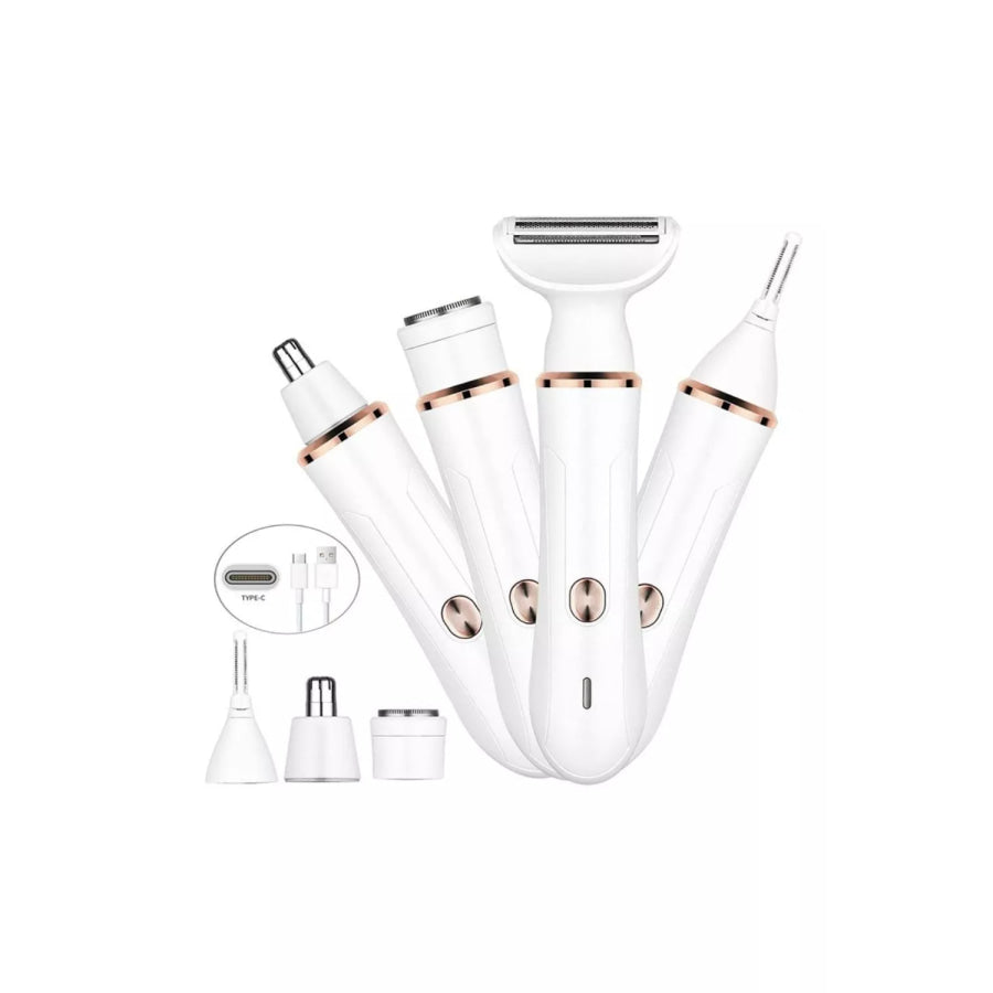 Electric Hair Removal Epilator White / One Size Apparel and Accessories