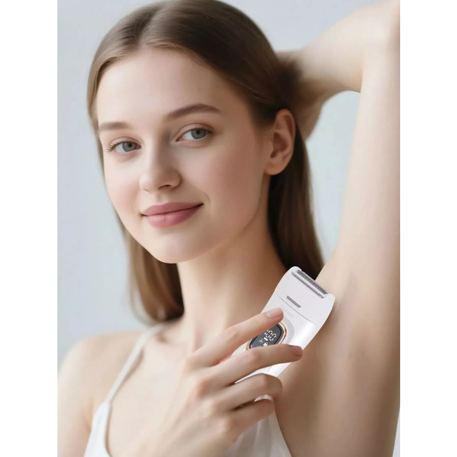 Electric Hair Removal Epilator White / One Size Apparel and Accessories