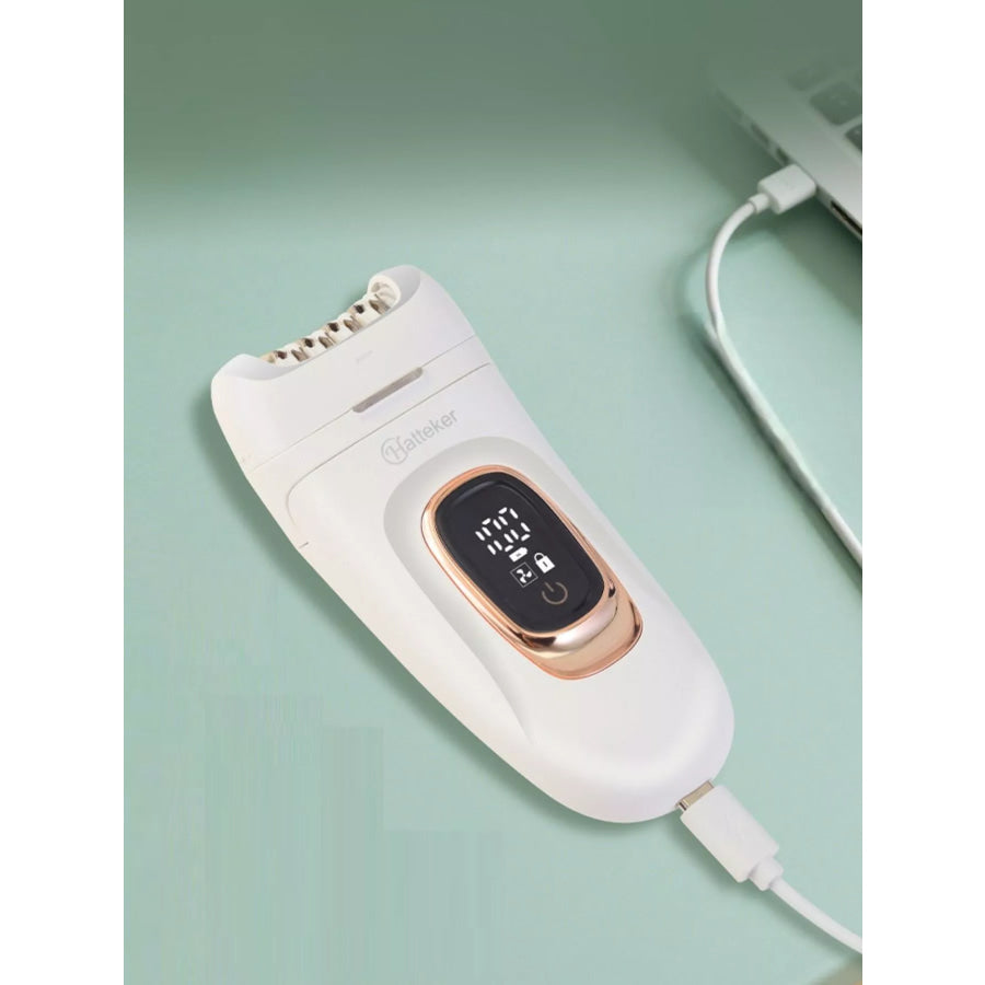 Electric Hair Removal Epilator White / One Size Apparel and Accessories