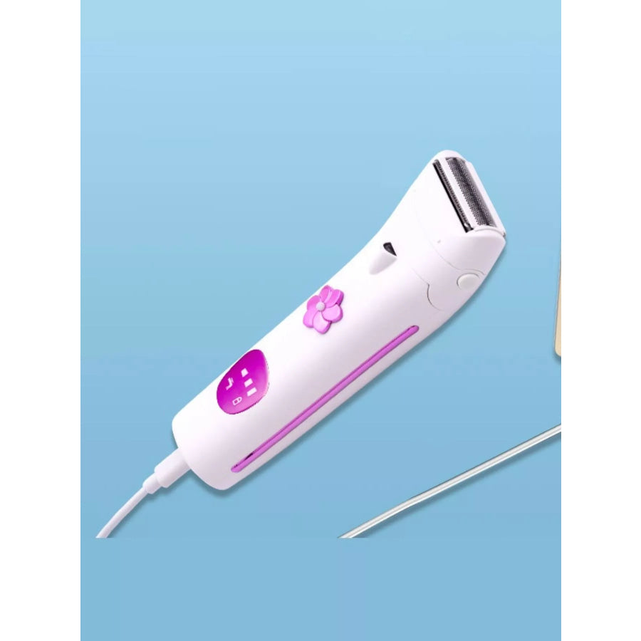Electric Hair Removal Epilator White / ONESIZE Apparel and Accessories